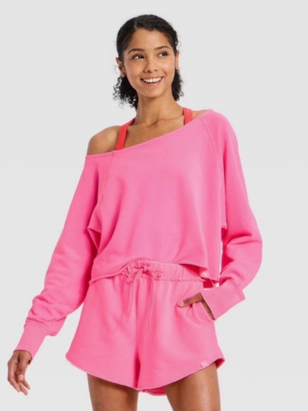 Joylab off the shoulder sweatshirt
